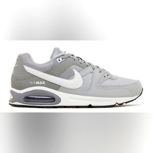 Nike Air Max Gray and White Athletic Shoes